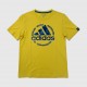Adidas Performance Yellow Graphic T-Shirt / Pre-Owned